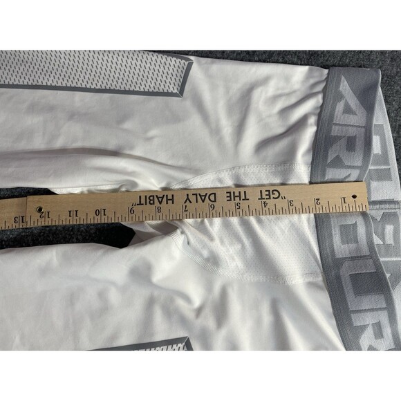 UNDER ARMOUR Leggings Mens Medium Heat Gear  Graphic  Compression Area Leg Med - Picture 7 of 13